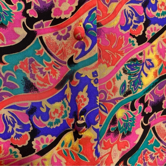 Vintage silk Christie & Jill blouse - Picture 2 of 4